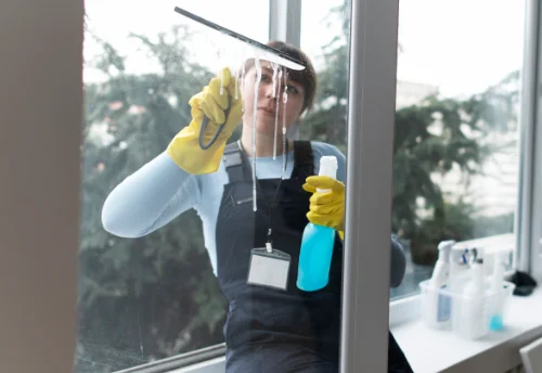 Nettoyage de vitres intérieures et extérieures à Touques